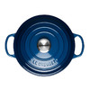 酷彩深蓝色铸铁锅22cm21177221302430 商品缩略图0