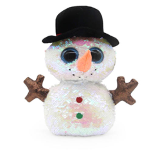 TY融融-亮片雪娃娃（常规）36339生日公仔礼物玩具 商品图0