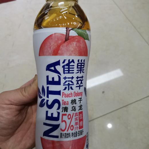 雀巢茶萃桃子清乌龙500ml 商品图0