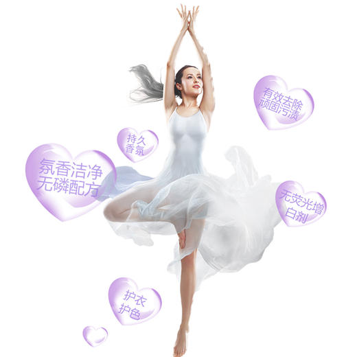 禾鹭雪洗衣液2KG清洁用品手洗机洗新品 商品图3