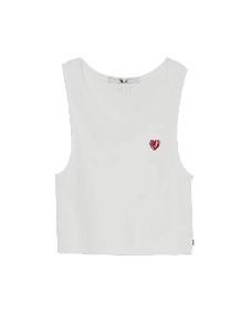 2021夏季新款罗纹短腰背心女内搭潮短款针织修身韩版 商品图1