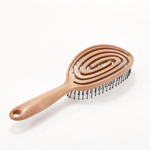 韩国Yao木纹色【椭圆款】【方款】按摩梳梳子 商品图4