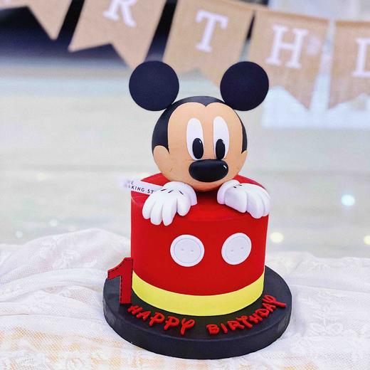 米奇宝宝 | 半翻糖 奶油蛋糕 商品图3