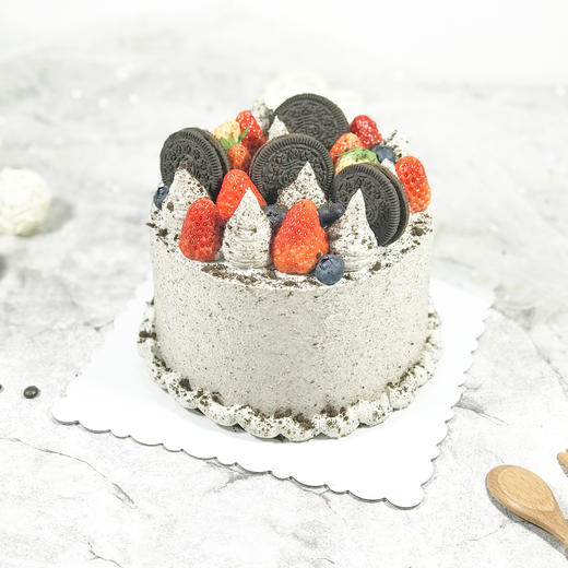 海盐奥利奥小可盐可甜的奥利奥海盐蛋糕咸奶油蛋糕