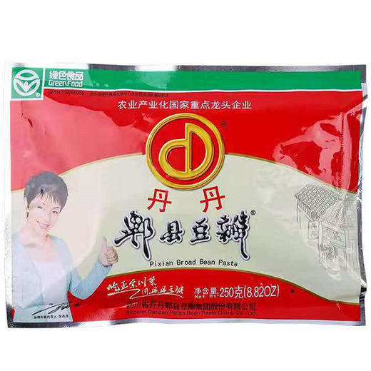 【4元/袋】丹丹郫县豆瓣酱250g（0200446） 商品图0