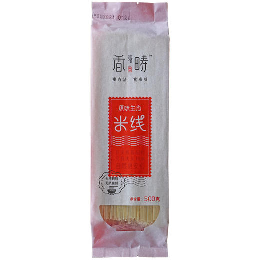 【益品良食】简箪 原味生态米线 安心早餐 500g/袋 商品图5