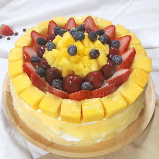 【榴莲千层-生日款】-吃榴莲蛋糕比吃榴莲更过瘾-进口动物奶油 商品图2