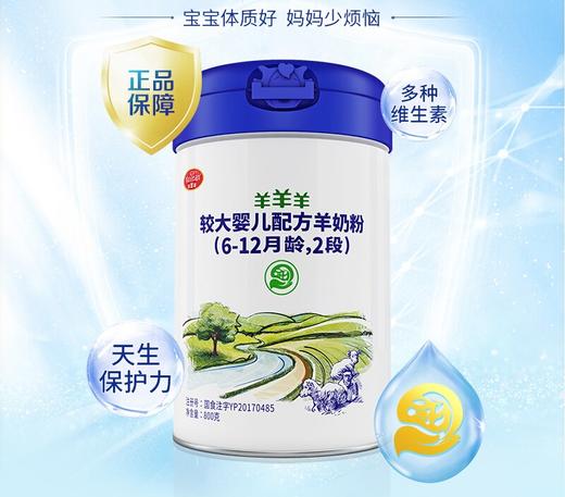 【羊羊羊】 奶粉1段新生儿奶粉婴儿羊奶粉宝宝奶粉0-6月羊羊宜贝奶粉 商品图1