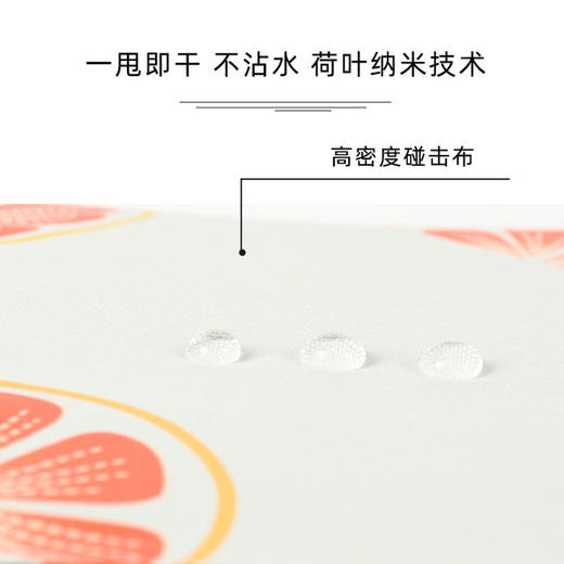 【雨伞】虞美琴黑胶防晒防紫外线三折全自动折叠西柚桃子水果遮阳晴雨伞 商品图2