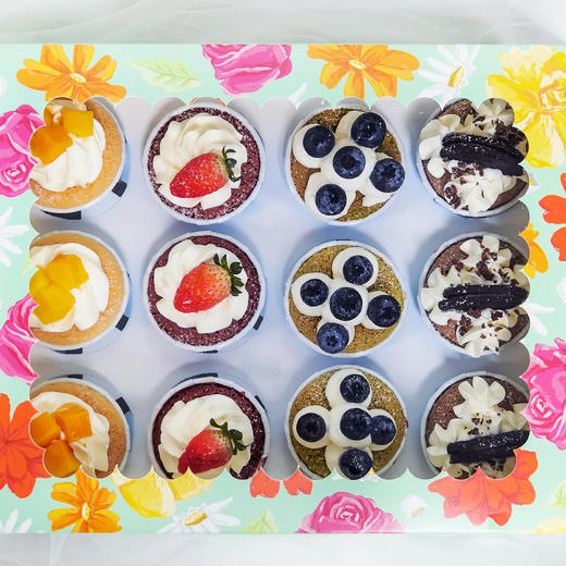 12杯【聚会必点】【Cup cake纸杯蛋糕】下午茶必备纸杯蛋糕 商品图2