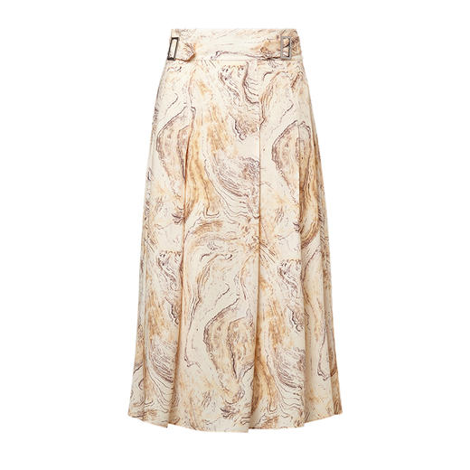 VIMAGE纬漫纪夏季新款高腰女装过膝半身裙半裙V1506109 商品图6