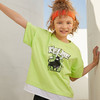  KIDS卡尔美男童短袖上衣中大童卡通圆领舒适足球运动T恤 商品缩略图2