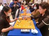 比赛套装批发价：3厘米厚新榧实木棋盘+云字牌B中5号云子+独木松木罐 商品缩略图1