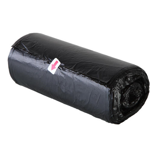 齐心黑色可降解加厚垃圾袋30个装50*60/L104/黑色 商品图1