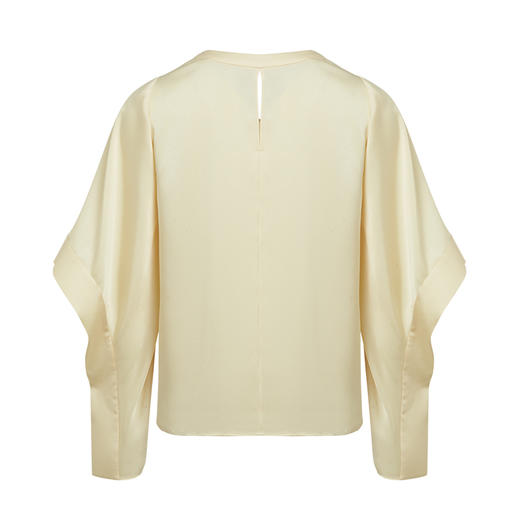 VIMAGE纬漫纪女装时尚百搭小上衣长袖纯色小上衣V1513105 商品图6