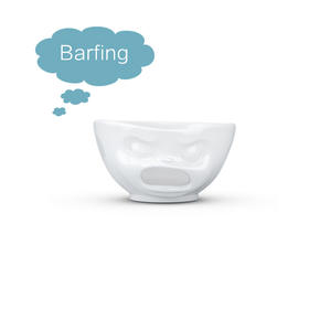 【Fiftyeight 】德国原产 表情碗卡通陶瓷碗1000ml 吐槽