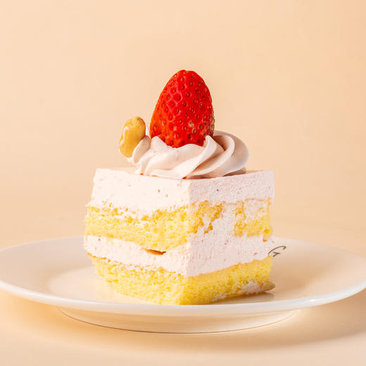 【草莓慕斯-甜蜜】草莓慕斯蛋糕-草莓慕斯搭配果香怡人甜的草莓 商品图8