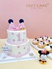 1027CAKE | 双层 翻糖装饰 米妮款 周岁蛋糕 商品缩略图1