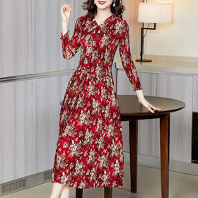 上海旗袍厂JN-K210335洋气女装大码洋气裙