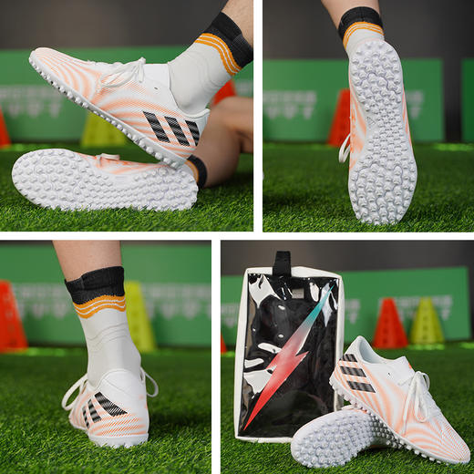 ADIDAS阿迪达斯NEMEZIZ.4 TF碎钉欧洲杯配色足球鞋男FW7347 商品图2