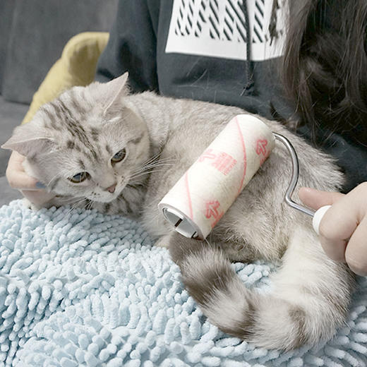 日本进口强粘力宠物用粘滚NITOMS宠物粘滚清理地毯沙发床宠物毛发 WHJC 商品图5