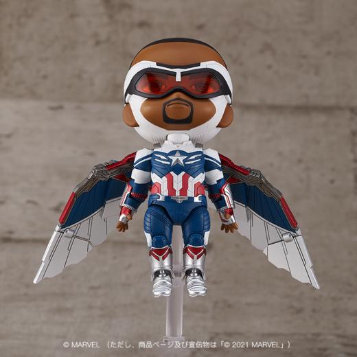 【GSC现货】粘土人 美国队长 (山姆·威尔森) 猎鹰与冬兵 DX版/通常版 商品图1