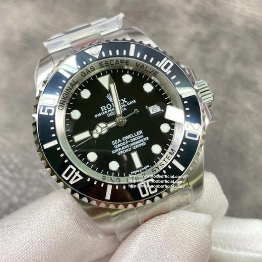 N厂V12版新904L神器渐变蓝鬼王～126660（字面6点有皇冠logo）2836机芯及3235机芯同步市面首家发售较前代有重要革命性升级，怒荐之作原装开模 商品图5