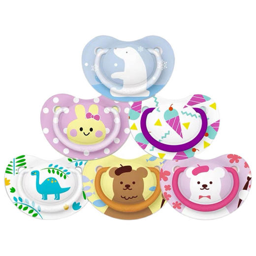 贝亲纷趣伙伴安抚奶嘴 硅胶奶嘴 商品图3