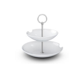 【Fiftyeight 】德国原产陶瓷卡通点心盘蛋糕盘餐盘双层 深盘