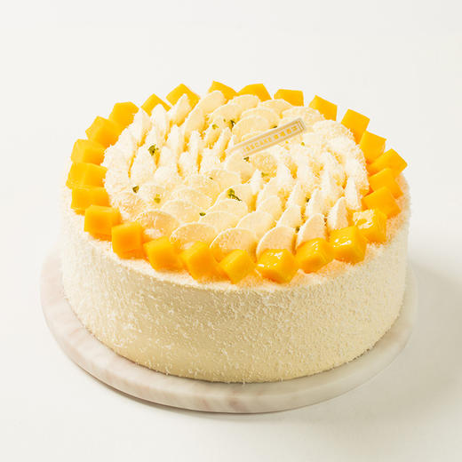 【清甜多汁】芒芒雪山蛋糕，香甜多汁新鲜芒果+细腻动物奶油（长沙ZJ） 商品图0