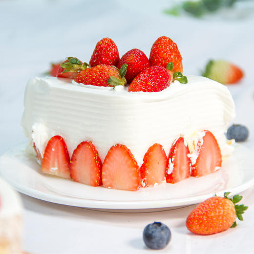 【告白推荐】莓语心愿-颜值逆天的爱心水果蛋糕 商品图7