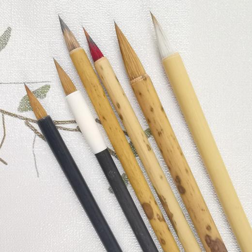 【眉山六杰】 小楷 行书 抄经 勾线笔 紫毫 兼毫 书法 国画 工笔画 商品图0