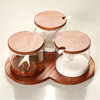 原森太3瓶梅花底调味套装21*21*1.3/YSTTW005 商品缩略图0
