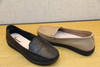 豪行秋款20346287真皮豆豆鞋透气软底女护士鞋平底舒适一脚蹬女鞋 商品缩略图3