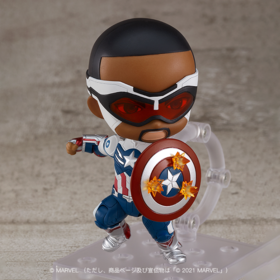 【GSC现货】粘土人 美国队长 (山姆·威尔森) 猎鹰与冬兵 DX版/通常版