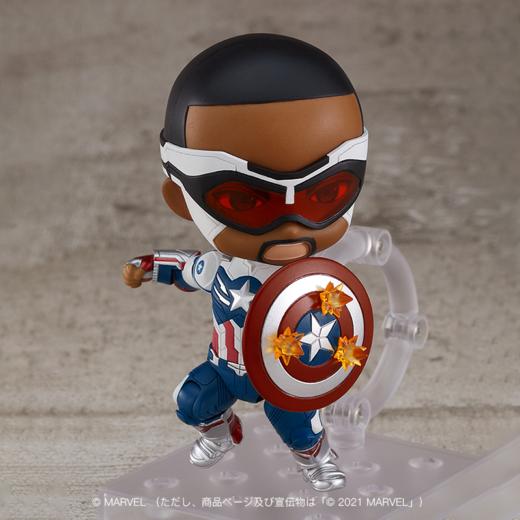 【GSC现货】粘土人 美国队长 (山姆·威尔森) 猎鹰与冬兵 DX版/通常版 商品图0