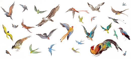 中国民间想象力图画书系列 最后的百鸟羽衣 商品图1