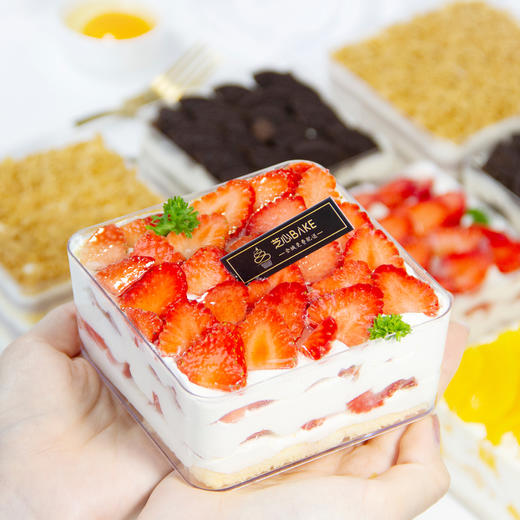 【芝心盒子蛋糕五选一】有颜有料盒子蛋糕-小切件满35元起送 商品图0