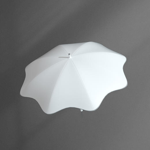 MISSRAIN圆角直杆太阳伞女晴雨两用遮阳伞防晒防紫外线女大号雨伞 [福利品] 商品图3