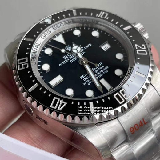 N厂V12版新904L神器渐变蓝鬼王～126660（字面6点有皇冠logo）2836机芯及3235机芯同步市面首家发售较前代有重要革命性升级，怒荐之作原装开模 商品图13