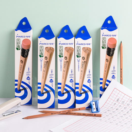 马可三角原木切铅笔 商品图2