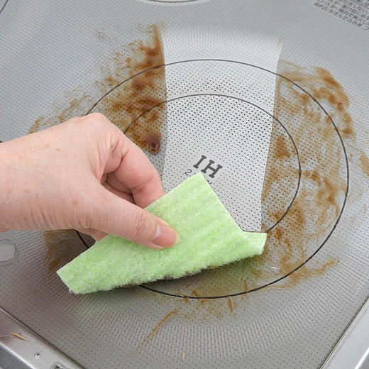 日本SANKO魔力清洁布/擦厨房灶台可裁剪洗碗刷锅水龙头去污百洁布  WHJC 商品图3