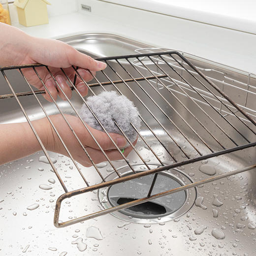 SANKO日本进口厨房清洁球家用水台挂壁去污柔软 WHJC 商品图1