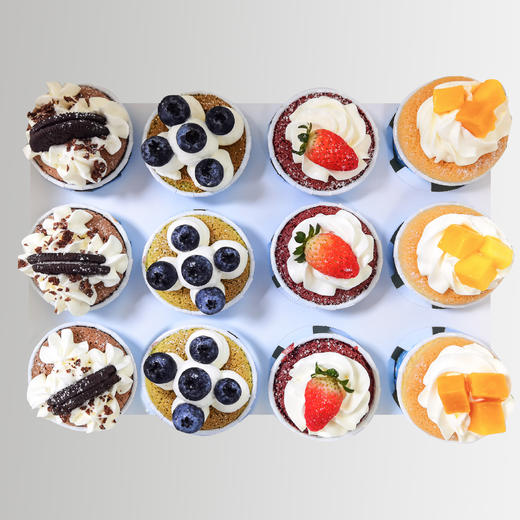 12杯【聚会必点】【Cup cake纸杯蛋糕】下午茶必备纸杯蛋糕 商品图5