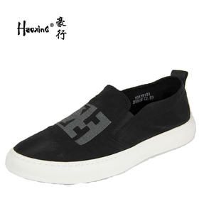 豪行春季新款10118151布鞋男士一脚蹬休闲软底舒适轻便透气潮鞋