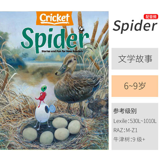 百年经典Cricket Media蟋蟀童书原版杂志，0-14+岁8种可选！ 商品图4