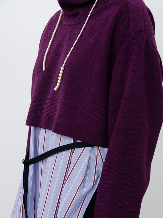 订购8周到｜Naoko Ogawa-Imperfect-三次消失 珍珠 长项链（奶白色）［日本设计师］ 商品图0