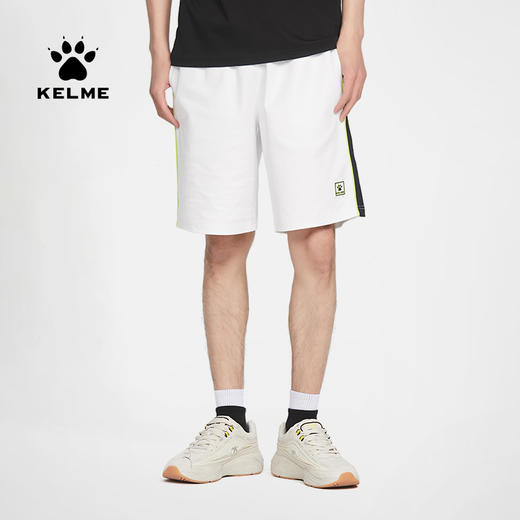 卡尔美运动休闲短裤夏季新款男针织舒适五分裤网球跑步短裤 商品图0