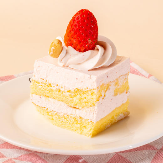 【草莓慕斯-甜蜜】草莓慕斯蛋糕-草莓慕斯搭配果香怡人甜的草莓 商品图4
