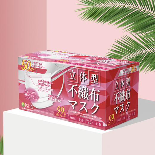 ISDG 日本品牌监制  口罩专用 符合国人脸型专业定制国际标准口罩 商品图9